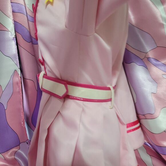 Idolmaster Cosplay Size Womens Large Anime Manga Halloween School Uniform Pink - Picture 11 of 16